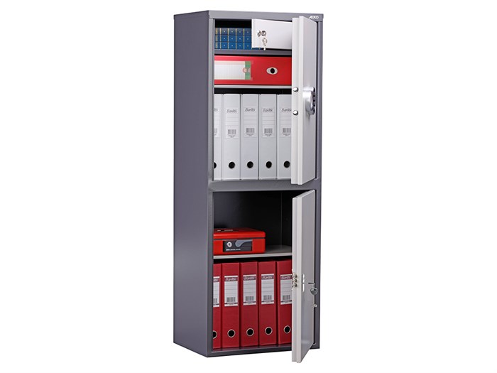 Бухгалтерский шкаф AIKO SL-125/2Т EL 4147 - фото 29536