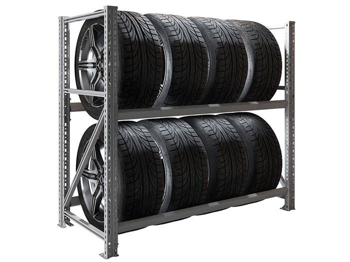 Стеллаж MS Pro 1200/1353x606 стационарный для хранения 8 шин * 46912 - фото 30121