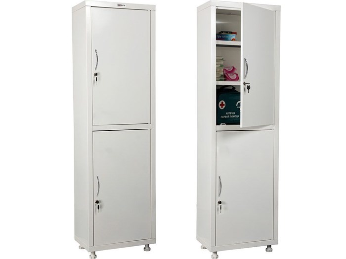 Медицинский шкаф HILFE МД 1 1650/SS 51973 - фото 31229
