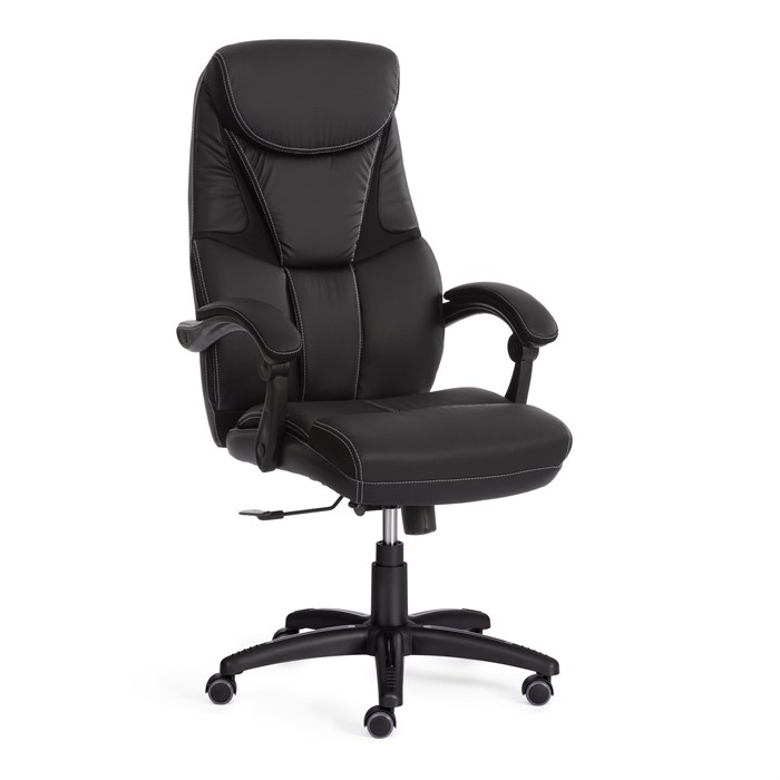 Кресло CAMBRIDGE кож/зам/ткань, черный/черный , 36-6/11 TETCHAIR-12756 - фото 38746