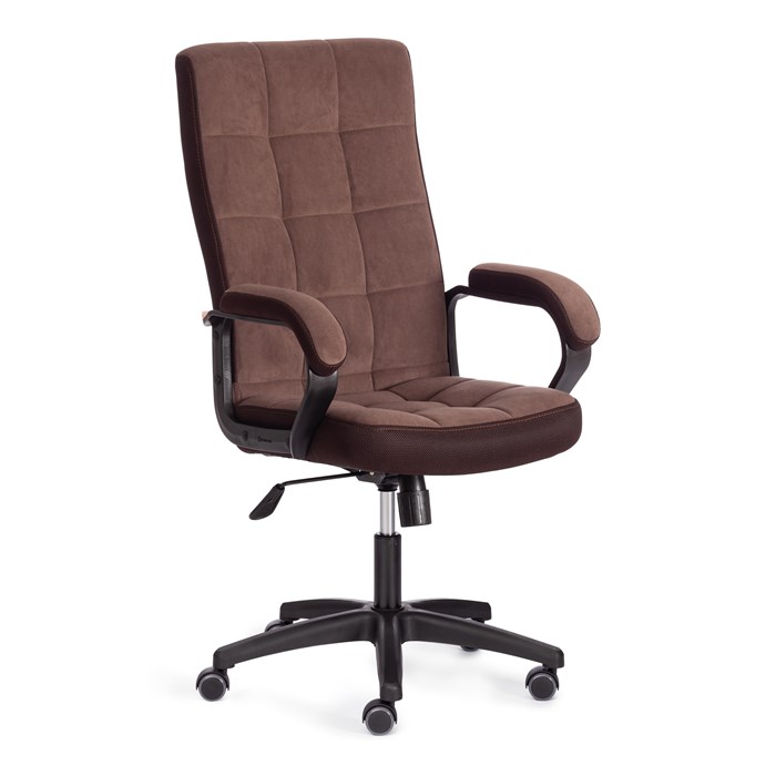 Кресло TRENDY (22) флок/ткань, коричневый, 6/TW-24 TETCHAIR-19463 - фото 40117