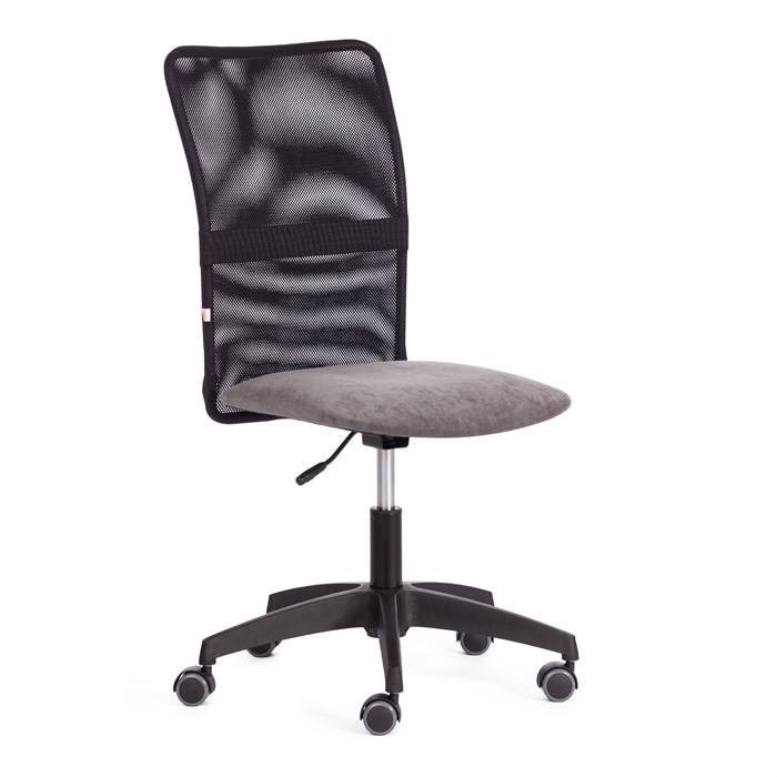 Кресло START флок/ткань, серый/черный, 29/W-11 TETCHAIR-20539 - фото 40545