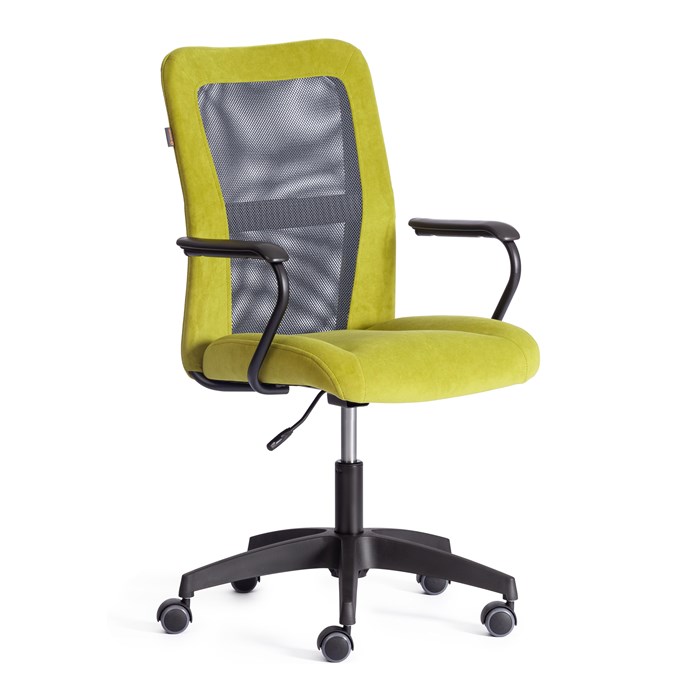 Кресло STAFF флок/ткань, олива/серый, 23/W-12 TETCHAIR-21454 - фото 40745