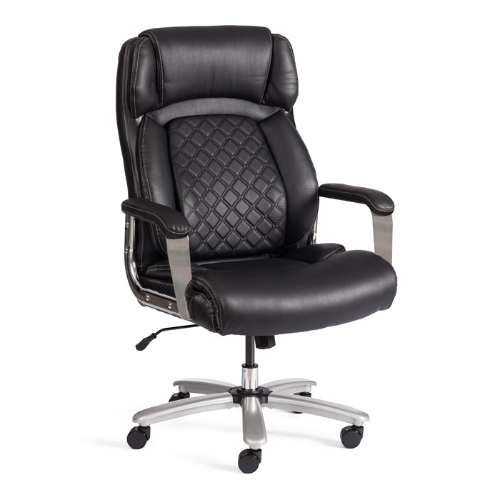 Кресло Atlant рецикл. кожа/иск. кожа, черный TETCHAIR-24330 - фото 41784