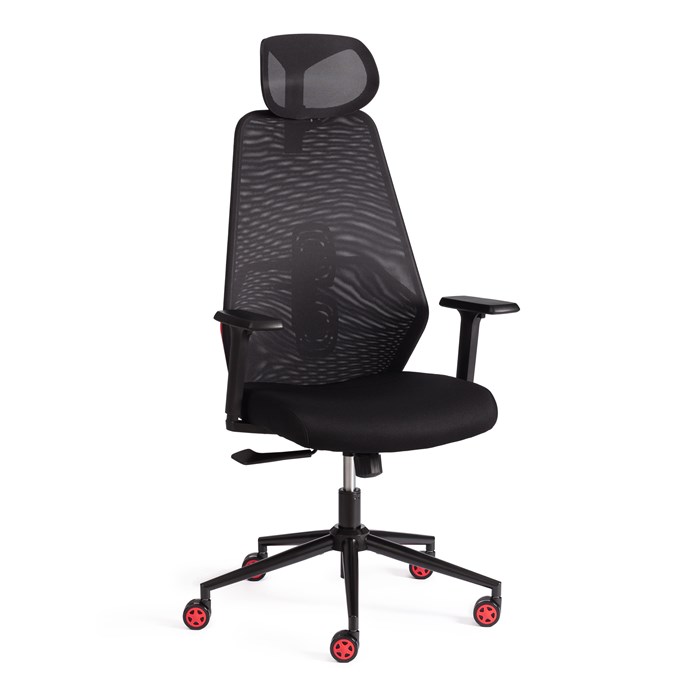 Кресло Matrix red ткань, черный TETCHAIR-24332 - фото 41805