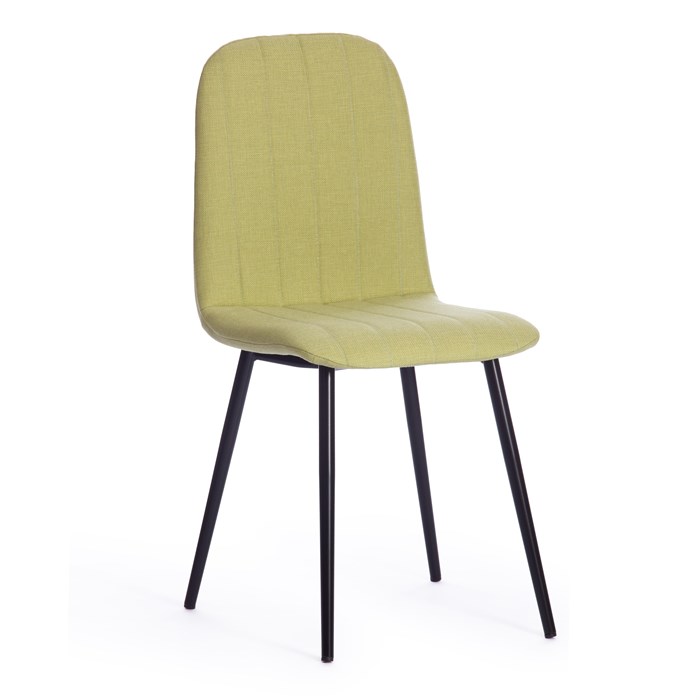 Стул ARC  ткань/металл, 46 х 52 х 88 см, фисташковый 64/черный TETCHAIR-17279 - фото 43057