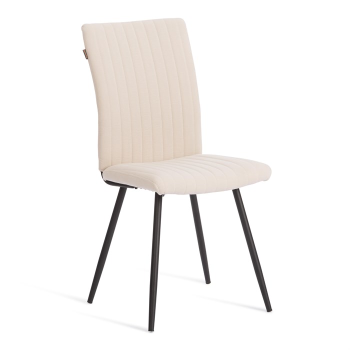 Стул обеденный Monte Carlo флок , молочный/черный, 4, 50х55х93 TETCHAIR-24609 - фото 43556