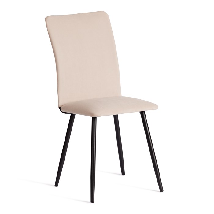 Стул обеденный La Rousse NEW, флок , бежевый/черный, 7, 45x55x93 см TETCHAIR-24790 - фото 43720