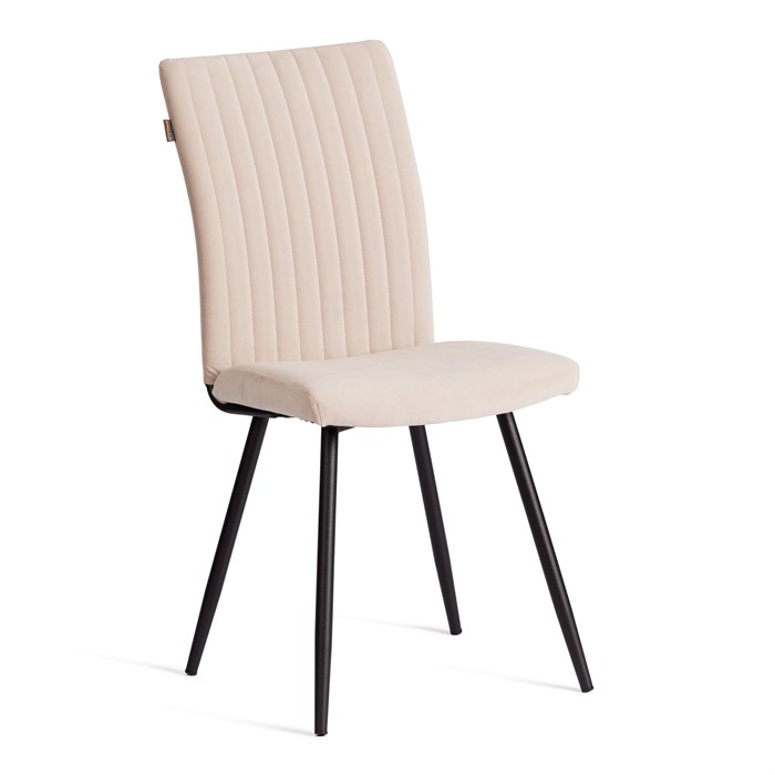 Стул обеденный Monte Carlo TREND, флок , бежевый/черный, 7, 49х51х93 см TETCHAIR-24792 - фото 43752
