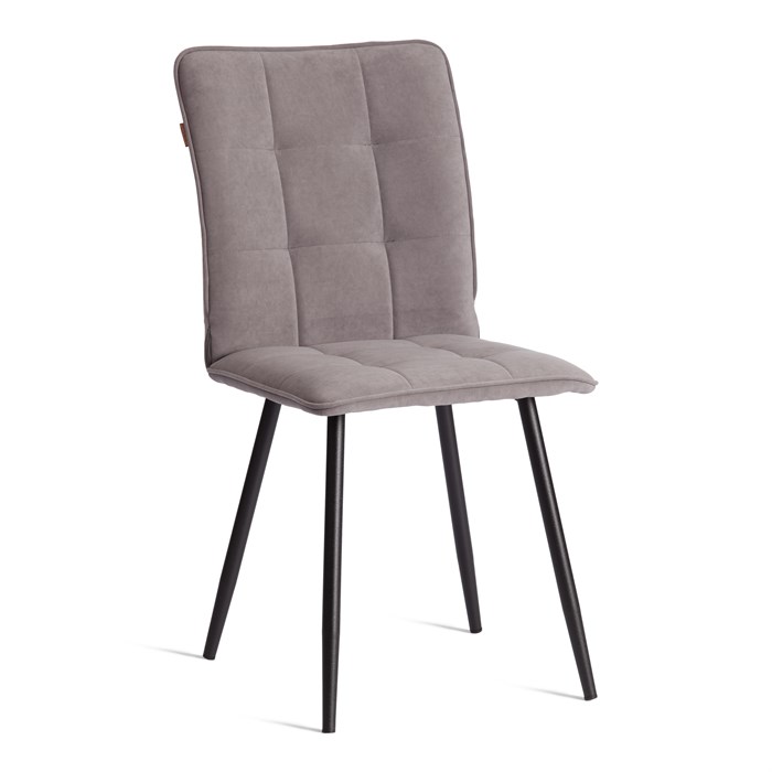 Стул обеденный Bari LT, флок , серый/черный, 29, 41х55х89 см TETCHAIR-24802 - фото 43806