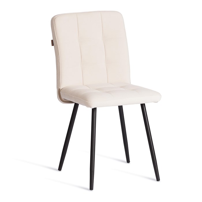 Стул обеденный Medeo LT, флок , молочный/черный, 4, 45х56х89 см TETCHAIR-24811 - фото 43922
