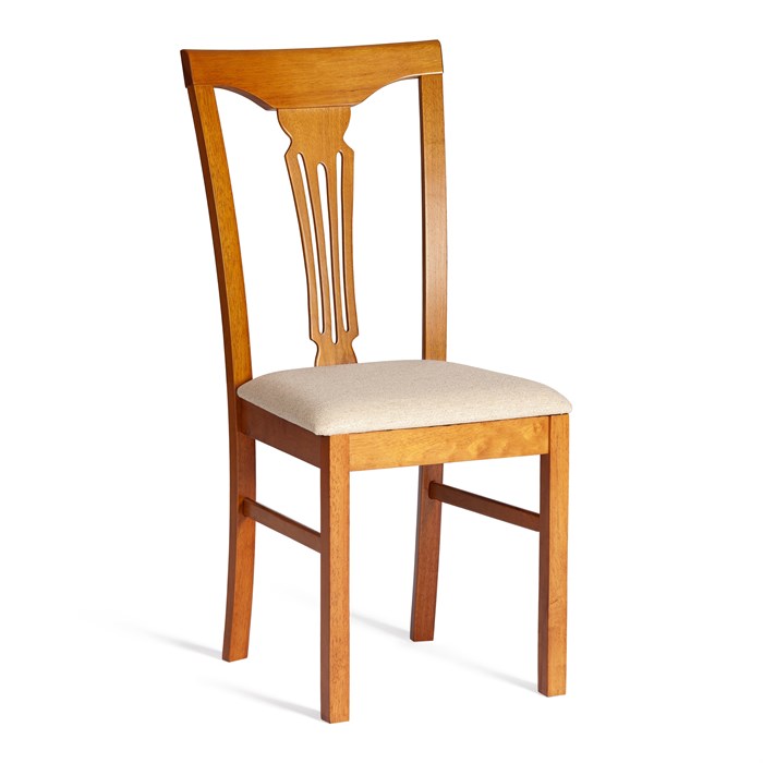 Стул - Гермес/ Hermes дерево гевея, 43х49х94см, Espresso, ткань бежевая (S178-4) TETCHAIR-20120 - фото 44330
