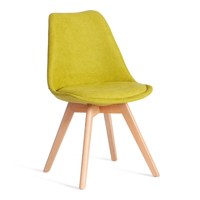 Стул TULIP SOFT (mod. 053V) дерево/пластик/ткань, 49,5 x 54,5 x 84 см, Светло-зеленый (Light green) LY1701-8 TETCHAIR-21128 - фото 44396
