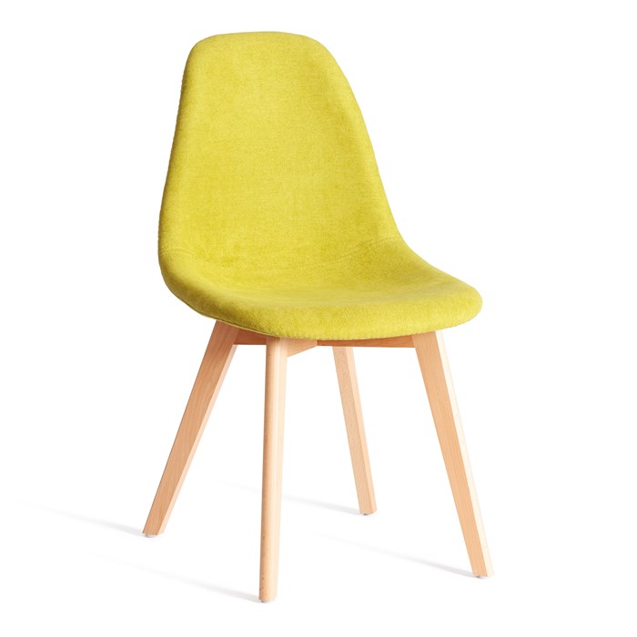 Стул CINDY SOFT (mod. C1021F1-1) фактурный велюр/дерево бук, 55 х 48 х 83 см, Светло-зеленый LY1701-8 / натуральный TETCHAIR-21237 - фото 44464