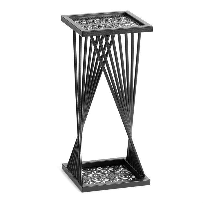 Кофейный стол/подставка Osteria/Остерия металл, черный, 25,5х25,5х59 см TETCHAIR-25015 - фото 44558