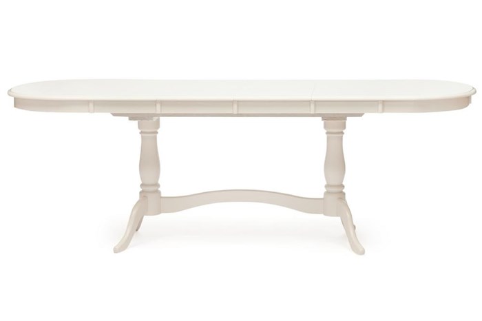 Стол раскладной Siena ( SA-T6EX2L ) дерево гевея/мдф, 150+35+35х80х75см, ivory white (слоновая кость 2-5) TETCHAIR-12490 - фото 44586