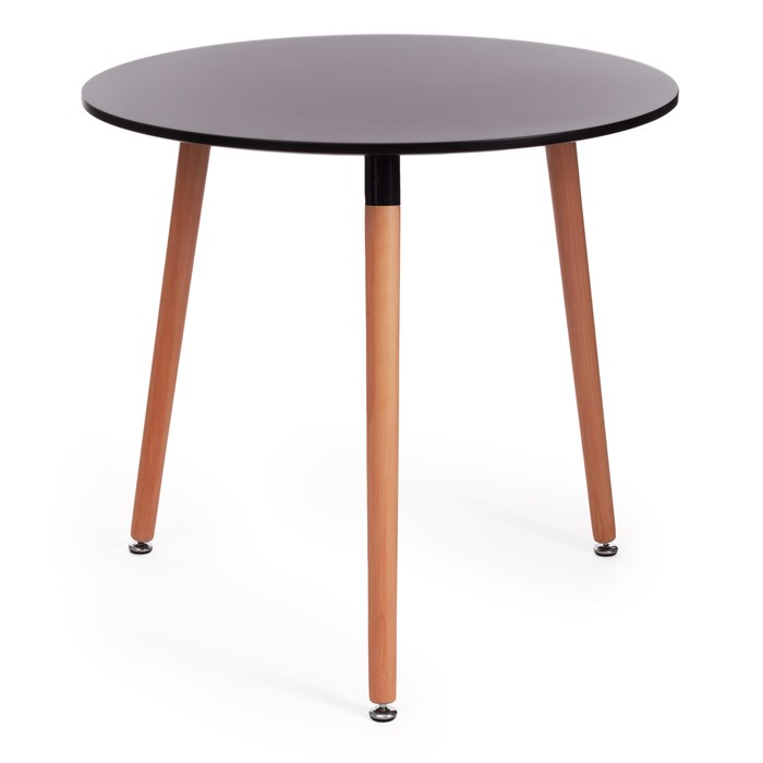 Стол MARS (mod. T1004) МДФ/дерево, 80 х 80 х 75 см , Black (черный)/ Natural (натуральный) TETCHAIR-15187 - фото 44661