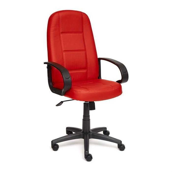 Кресло СН747 кож/зам, красный, 36-161 TETCHAIR-7707 - фото 45259
