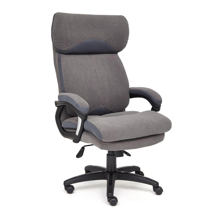Кресло DUKE флок/ткань, серый/серый, 29/TW-12 TETCHAIR-14039 - фото 45733