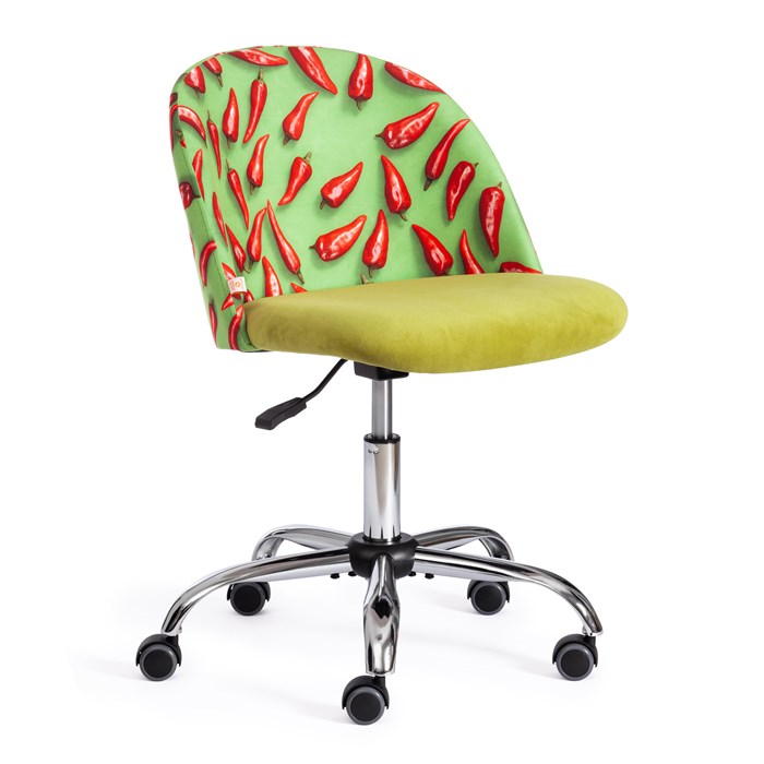 Кресло MELODY ткань/флок, олива, Botanica 03 pepper/23 TETCHAIR-19027 - фото 46309