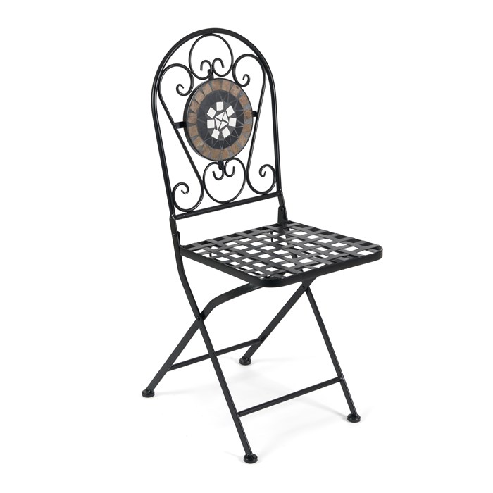 Стул Secret de Maison VICENZA (mod. PL08-7451RV) металл, 36*35*91 см, черный /плитка "калейдоскоп" TETCHAIR-14069 - фото 48124