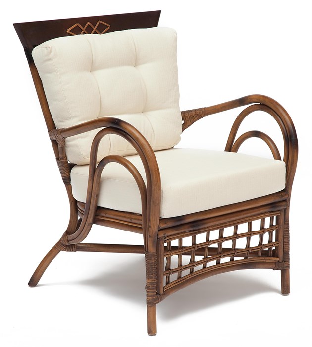 Кресло Secret De Maison Kavanto  натуральный ротанг, 70*74*90 см, коричневый античный / Brown Antique TETCHAIR-10859 - фото 48389