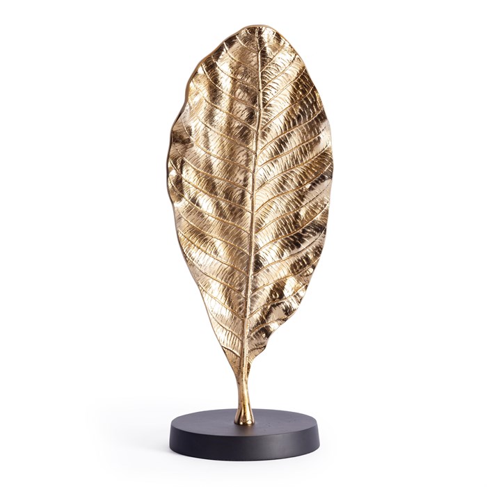 Декор Secret De Maison LEAF1 ( mod. 9735 ) алюминиевый сплав, 21x19x54 см, золотой, черный/gold, black powder coated TETCHAIR-20261 - фото 48972