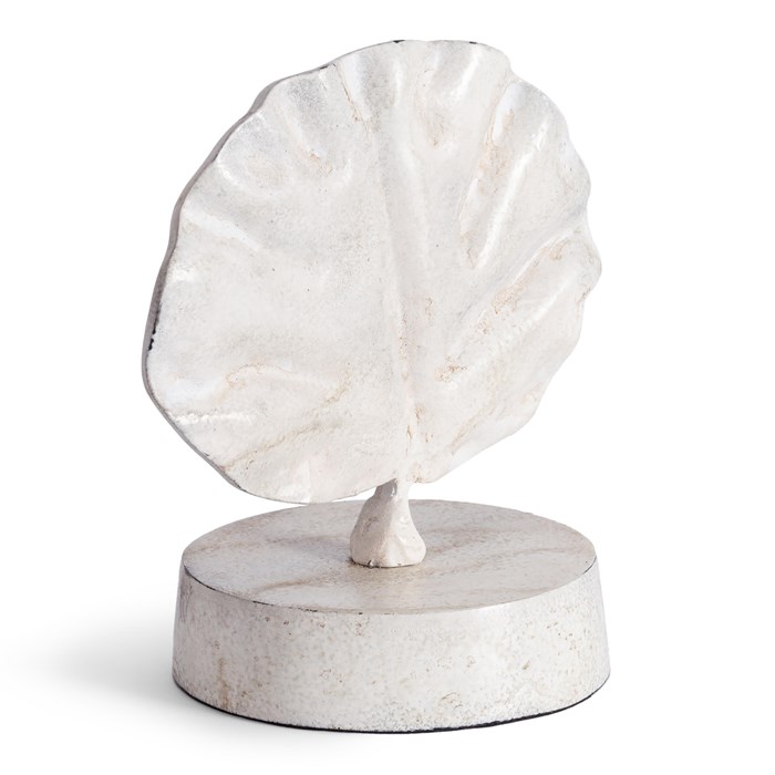 Декор Secret De Maison LEAF4 ( mod. 9762 ) алюминиевый сплав, 14x10x16 см,  белая платина/white antique plating TETCHAIR-20264 - фото 48988