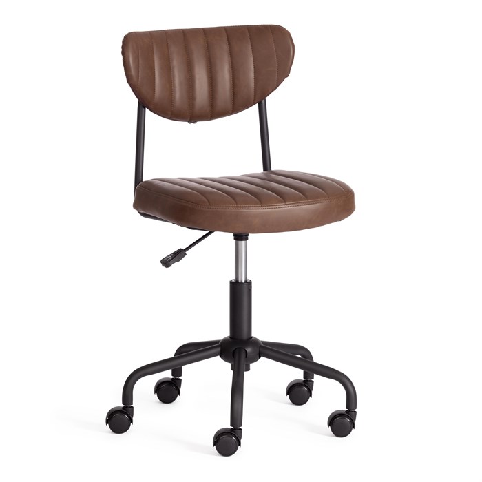 Кресло SLIM иск. кожа, Dark brown (тёмно-коричневый) TETCHAIR-20199 - фото 49494