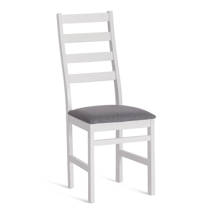 Стул ROSARIO Многослойная фанера, 39 х 39 х 99 см, white, ткань тёмно-серая (150) TETCHAIR-19820 - фото 50099