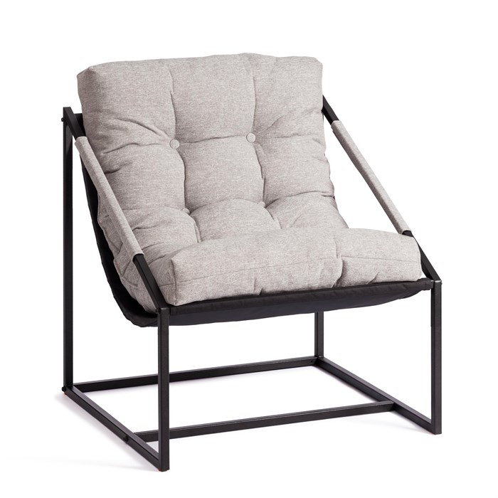 Кресло Charli / Чарли без подлокотника рогожка, серо-бежевый, 3M 16/2, 70х70х84 см TETCHAIR-24902 - фото 50241