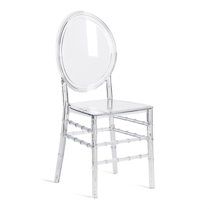 Стул MEDALION (mod. 921) пластик, 39 х 49 х 90,5 см, Transparent (Прозрачный) TETCHAIR-11723 - фото 50332