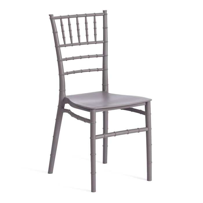 Стул CHAVARI (mod. 101) пластик, 40 х 49 х 88 см, Grey (Cерый) 09 TETCHAIR-19319 - фото 50645