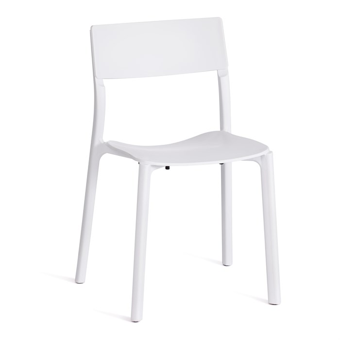Стул LENTO (mod. 43) пластик, 43 х 49 х 77 см, White (Белый) 1 TETCHAIR-19410 - фото 50685