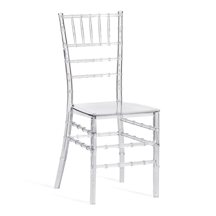 Стул CHAVARI (mod. 101) пластик, 40.5 х 49 х 88.5 см, Transparent (Прозрачный) TETCHAIR-20438 - фото 50765