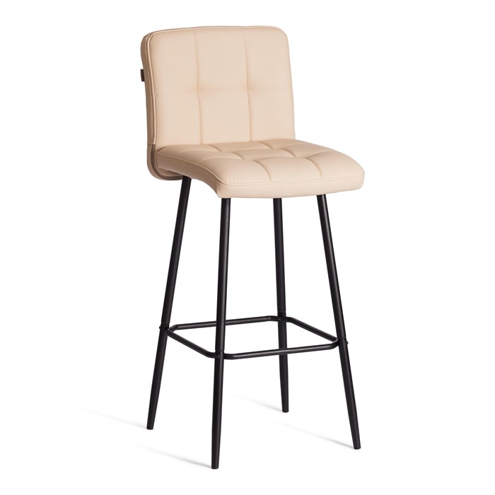 Барный стул  Medeo/Медео экокожа , бежевый, 45х56х113 см TETCHAIR-24913 - фото 51187