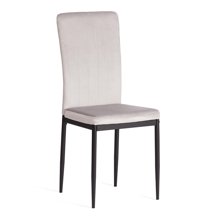 Стул VERTER (mod. 37-1) металл, флок, 47,8 х 41,5 х 97 см, Light grey (светло-серый) HLR14 / черный TETCHAIR-20544 - фото 51882