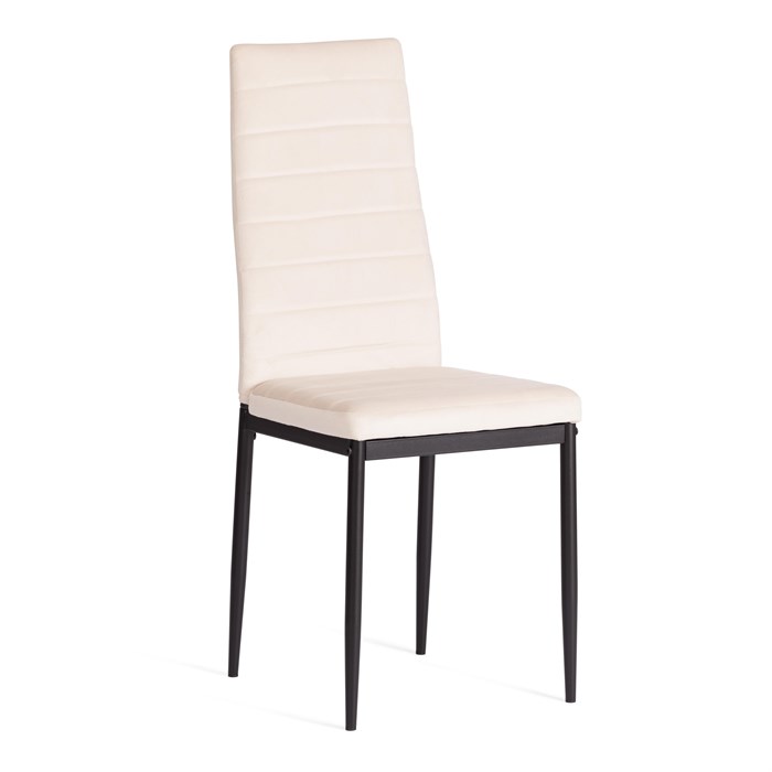 Стул Easy (mod. 24-1) металл, вельвет, 49 х 41 х 98 см, light beige (светло-бежевый) HLR2 / черный TETCHAIR-20547 - фото 51902