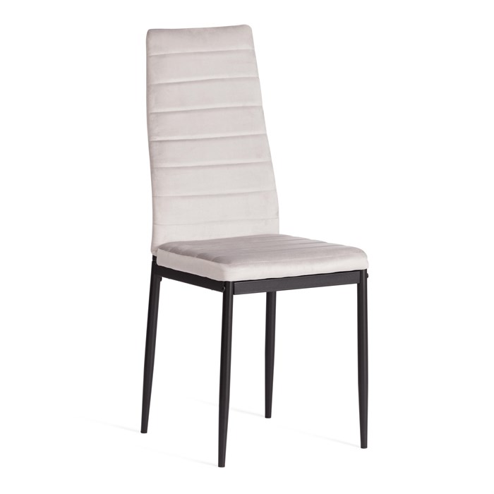 Стул Easy (mod. 24-1) металл, вельвет, 49 х 41 х 98 см, Light grey (светло-серый) HLR14 / черный TETCHAIR-20548 - фото 51912