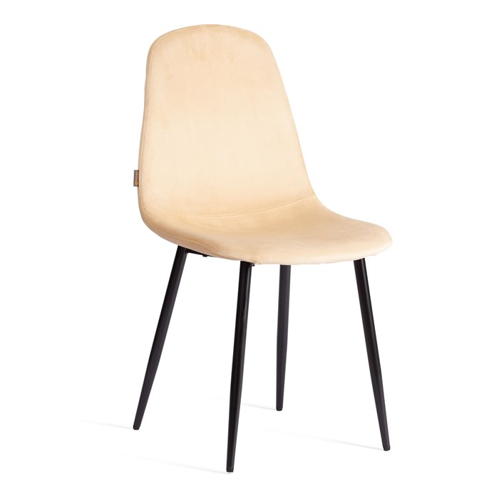 Стул BREEZE (mod. JSC-58) Велюр/металл , 44 х 53 х 86 см, sandy (песочный) HLR6 / черный TETCHAIR-21131 - фото 51961
