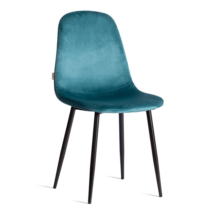 Стул BREEZE (mod. JSC-58) Велюр/металл , 44 х 53 х 86 см, light blue (светло-синий) HLR60 / черный TETCHAIR-21206 - фото 52016