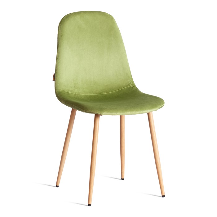 Стул BREEZE (mod. JSC-58) Велюр/металл , 44 х 53 х 86 см, Green (зеленый) HLR54 / натуральный TETCHAIR-21214 - фото 52096