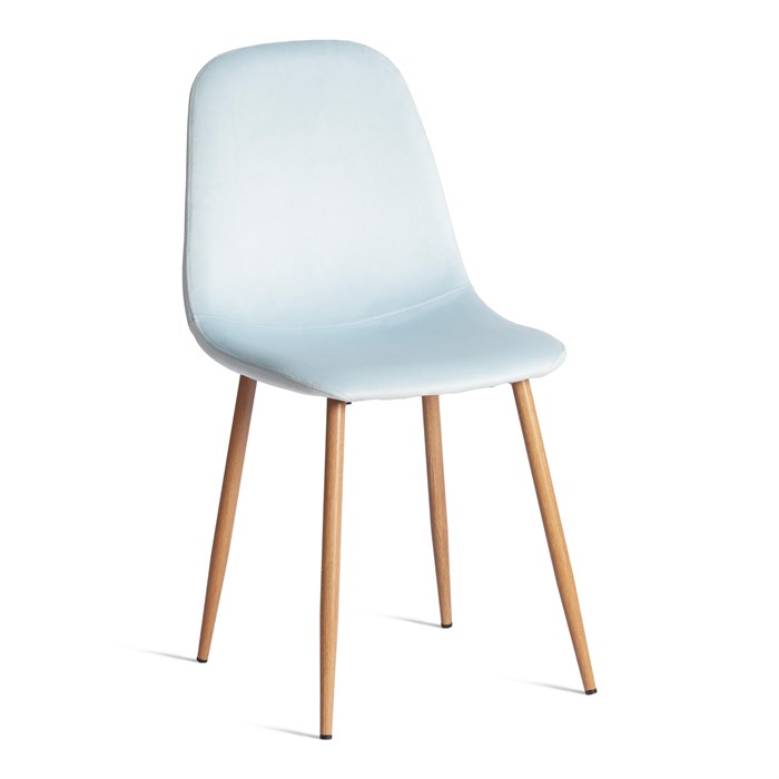 Стул BREEZE (mod. 4724) Велюр/металл , 44 х 53 х 87 см, Aquamarine (аквамарин) HLR16 / натуральный TETCHAIR-24671 - фото 52555