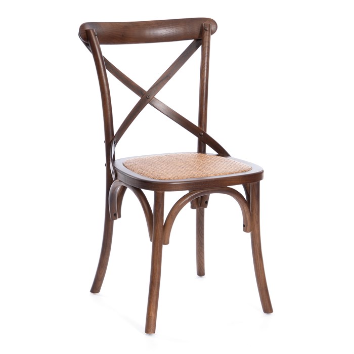 Стул CROSS (mod.CB2001) дерево вяз, 49.5*53.5*87, Темный Орех (№5) TETCHAIR-10977 - фото 52923