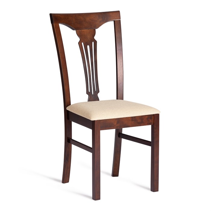Стул - Гермес/ Hermes дерево гевея, 43х49х94см, Cappuchino , ткань бежевая (S178-4) TETCHAIR-20119 - фото 53265