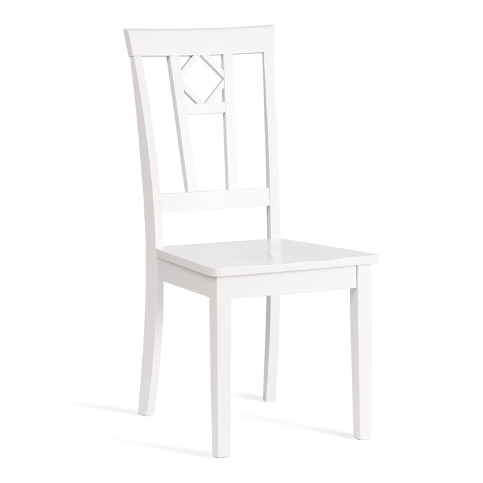 Стул жёсткое сиденье Камилла (CAMILLE) дерево гевея, МДФ, 44х54х95, pure white (402) TETCHAIR-20481 - фото 53273