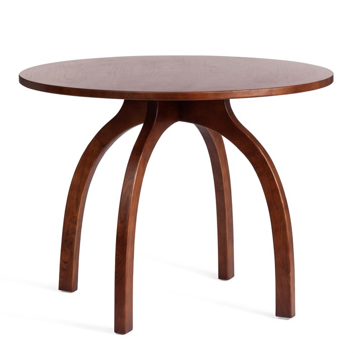 Стол THONET (mod.T9108) дерево вяз, 100х75 см, Темный Орех (№5) TETCHAIR-20502 - фото 54474