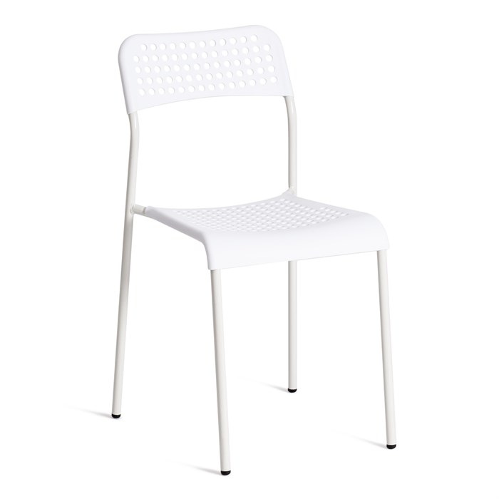 Стул ADDE (mod. C-049) металл/пластик, 39 х 49 х 78 см, White(белый) разборный TETCHAIR-24667 - фото 56157