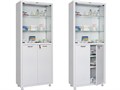Медицинский шкаф HILFE МД 2 1670/SG 51936 - фото 31280