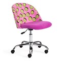 Кресло MELODY ткань/флок, фиолетовый, Botanica 06 kiwi/138 TETCHAIR-19028 - фото 39520